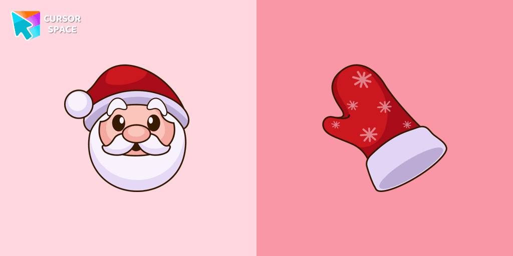 Santa Claus cursor cursor pack